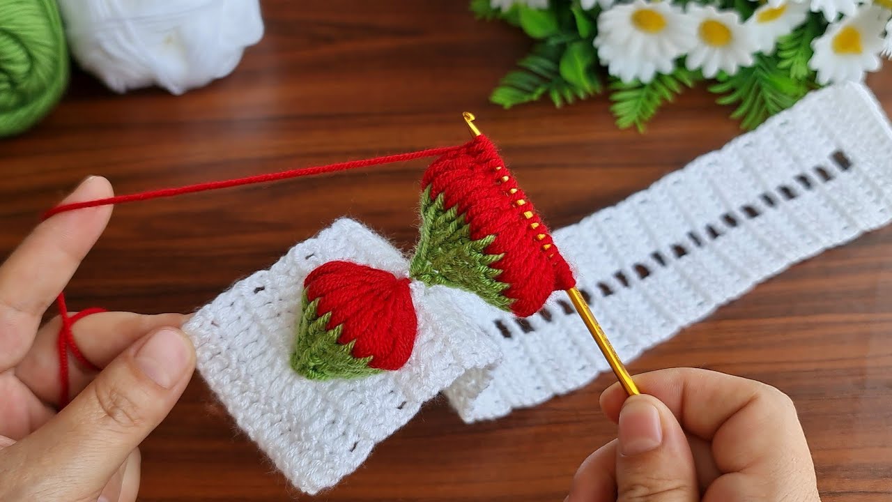 Wow!.😇 Wonderful Super Easy Tunisian Crochet hair band For Beginners online Tutorial
