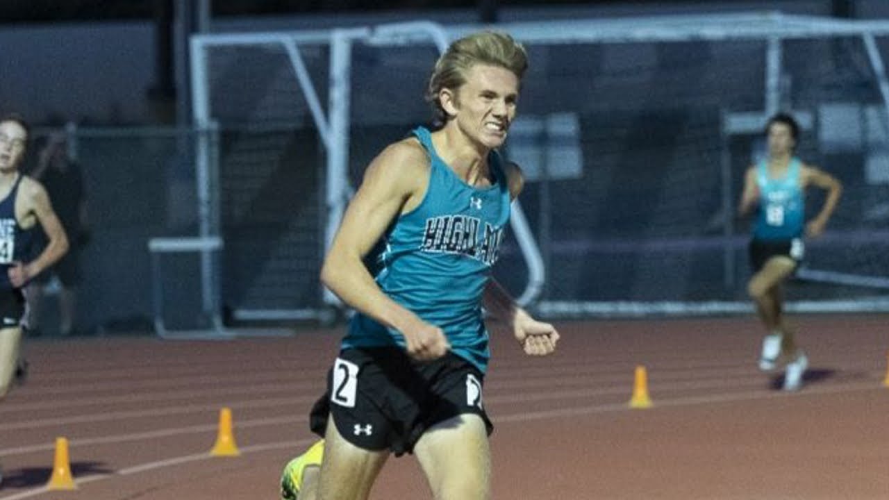 Leo Daschbach 3:59 Mile (Full Race)