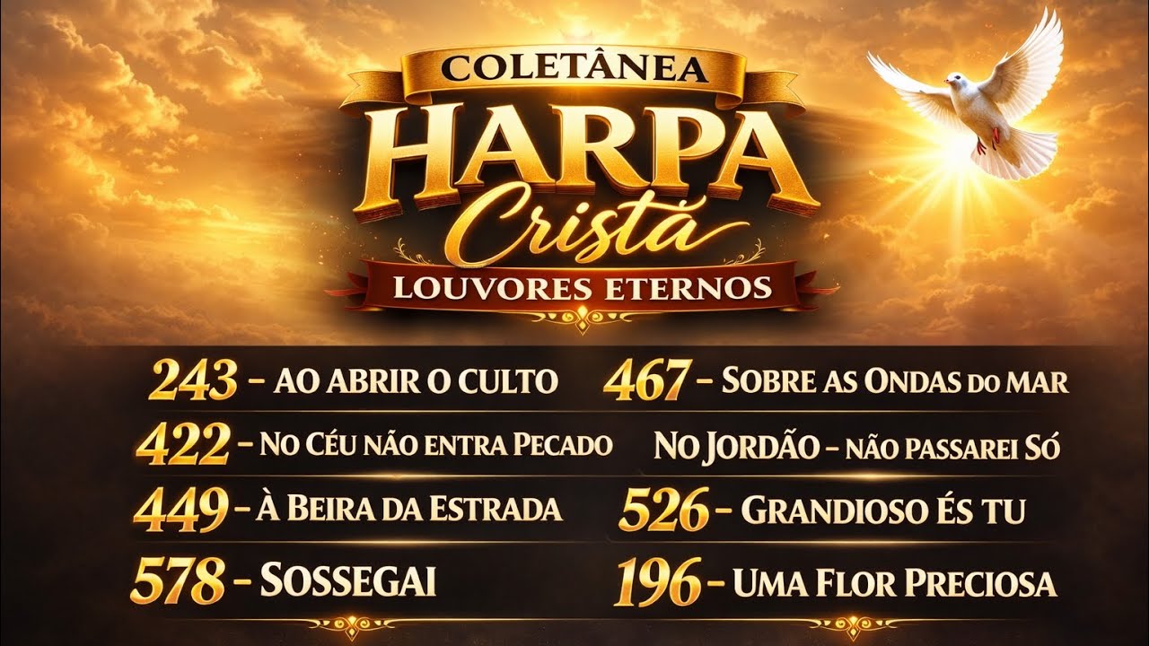 Coletânea Harpa Cristã | 243, 422, 449, 578, 467, 526, 196