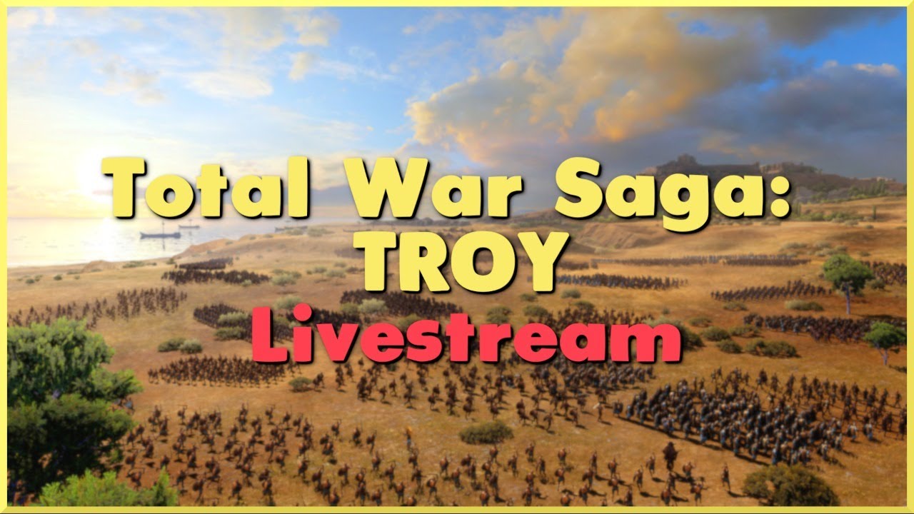 ⚔️A Total War Saga: TROY Eneasz part#1 - Pierwsze spojrzenie - Premiera!