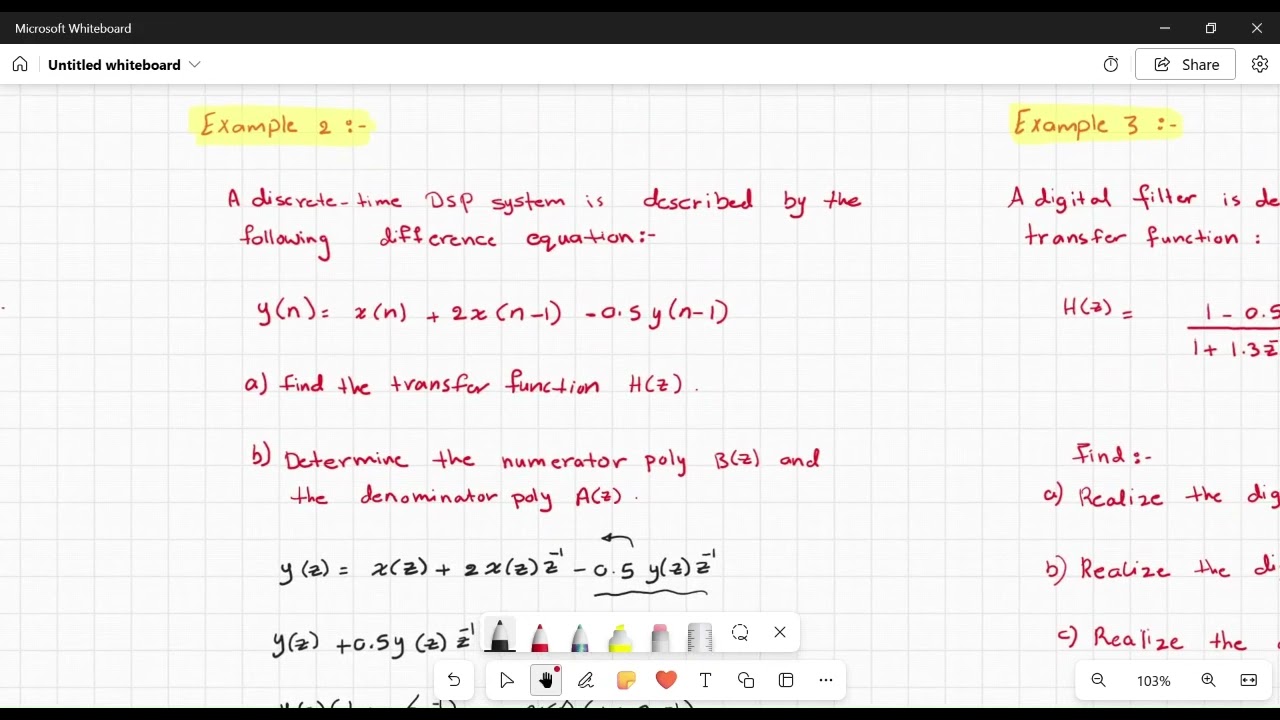 Student Examples Solved (5)