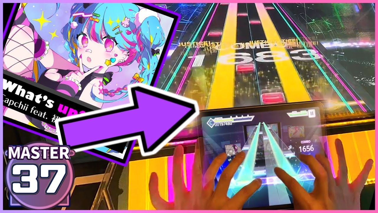 プロセカ最強譜面を"そのまま"ゲーセンに持ってきてしまう【What’s up? pop! [MASTER 37]】【CHUNITHM】