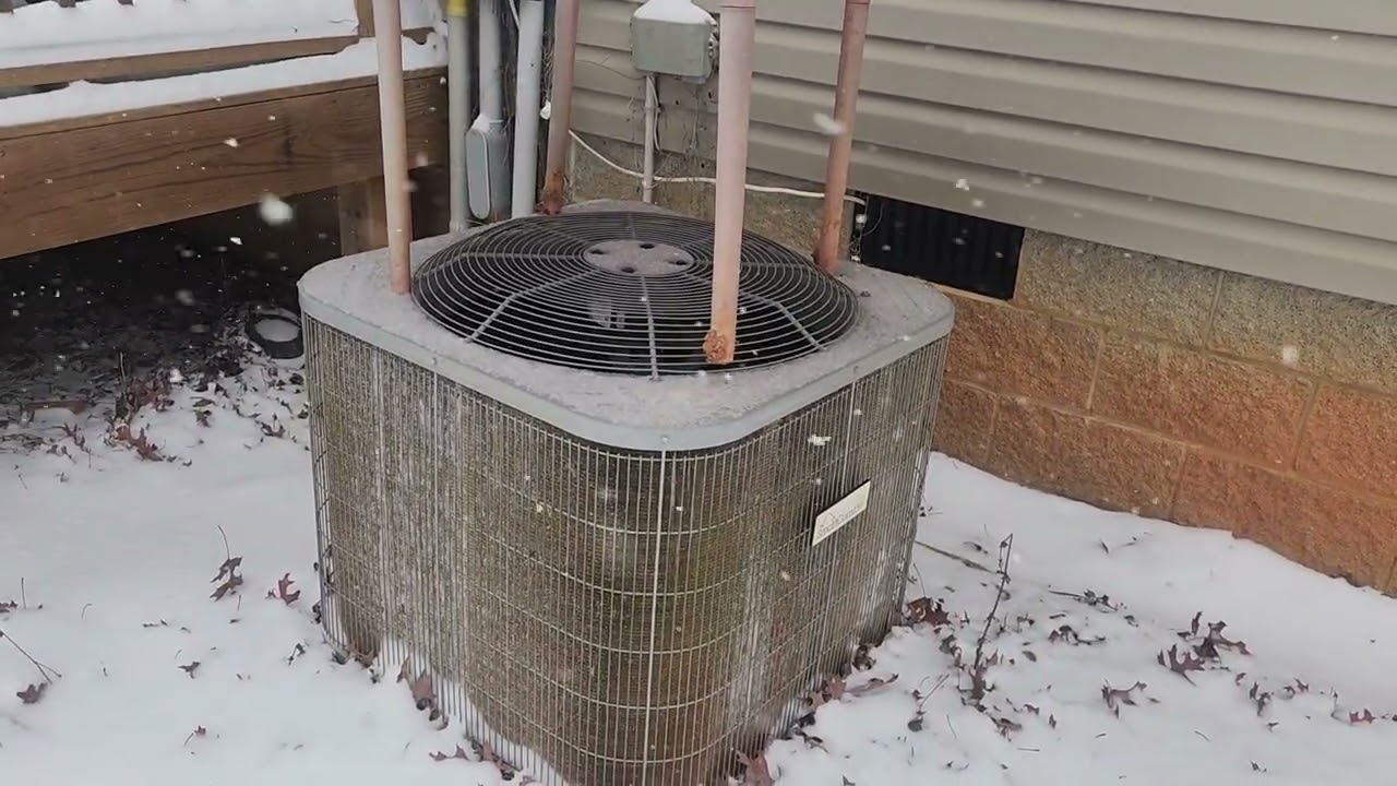 Protect your heat pump during ice and sno storm