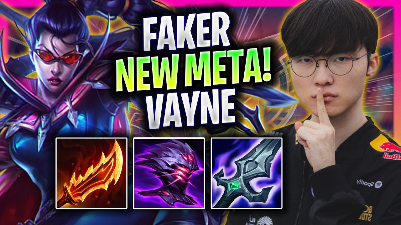 T1 FAKER VAYNE vs GALIO [ NEW META ] T1 Faker Vayne MID Guide Patch 26.3 | League of Legends