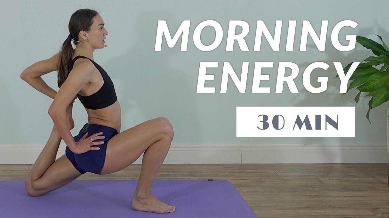 30 MIN MORNING YOGA WORKOUT | TONE, STRETCH, SWEAT