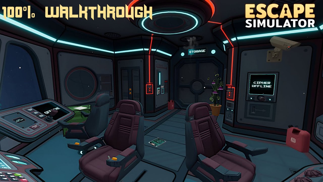 🧠Among Us DLC in Escape Simulator &ndash; 100% Walkthrough & Puzzle Solutions 🧩🚪