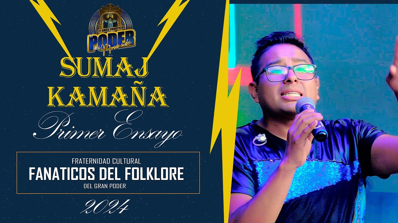 Sumaj Kama&ntilde;a en vivo - Primer Ensayo Fraternidad Cultural Fan&aacute;ticos del Folklore2024