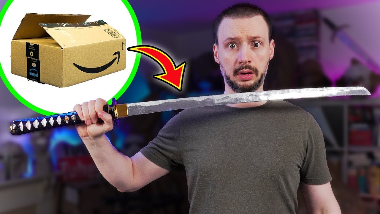 How to make an amazing katana from CARDBOARD!
