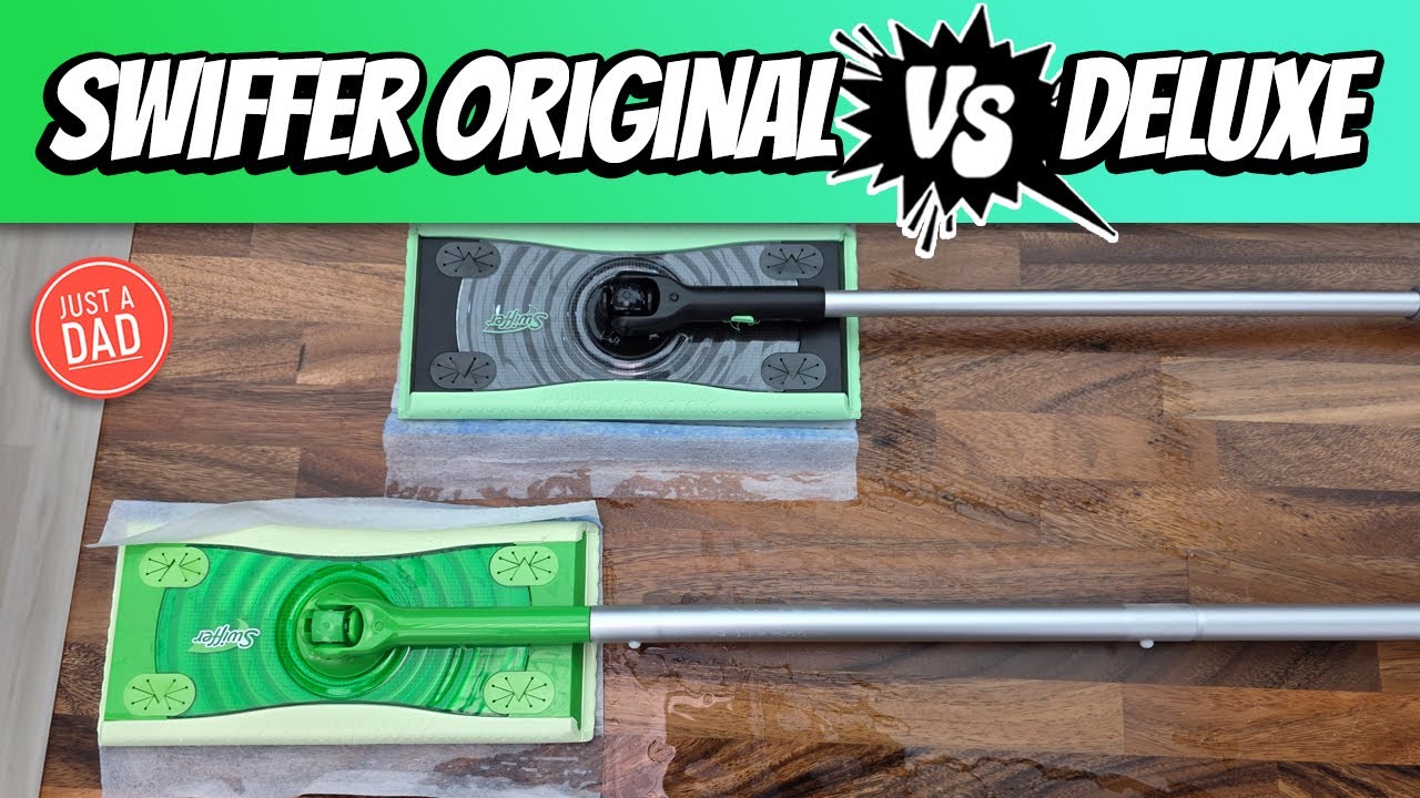 Swiffer Sweeper ORIGINAL vs DELUXE Which Mop REALLY Cleans Better