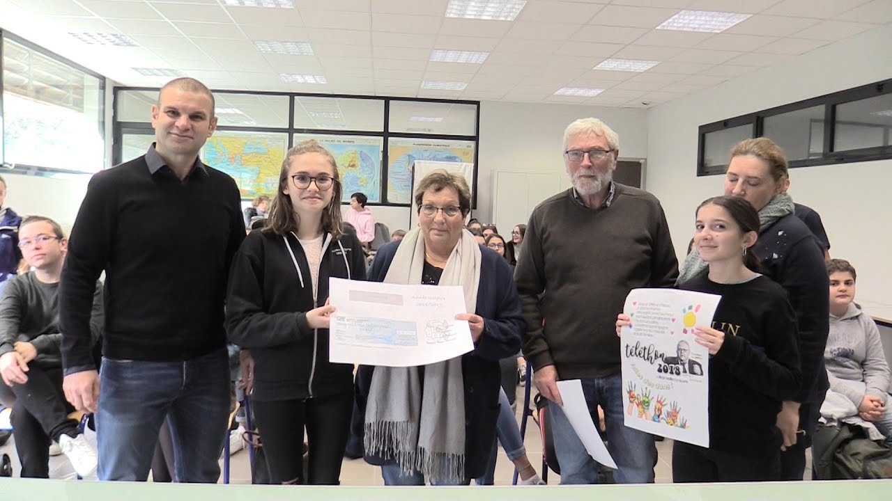 Ajaccio : Les 3èmes du collège Laetitia mobilisés pour le Téléthon