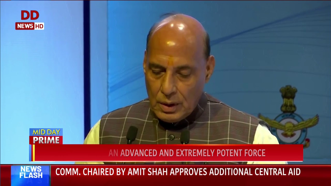 Defence Minister attends seminar on indigenisation plans of IAF