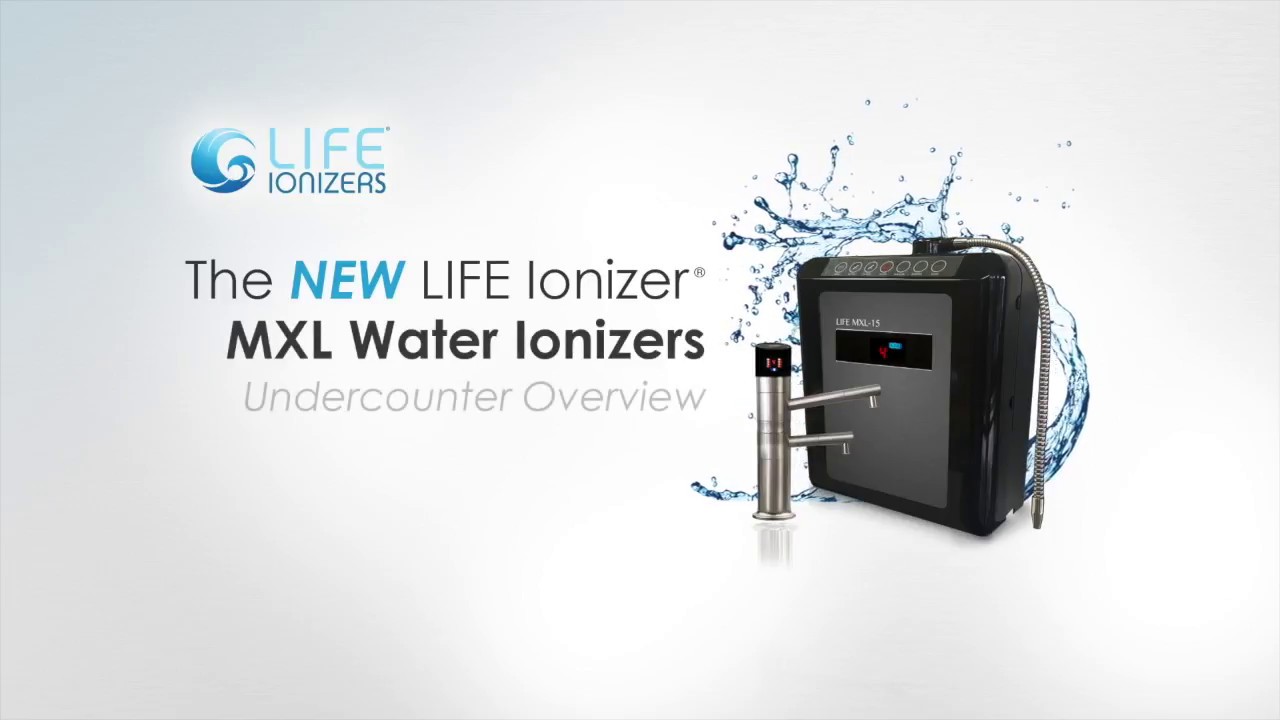 Life Water Ionizers Hydrogen Machines - 2025 Life MXL Under Counter Water Ionizers