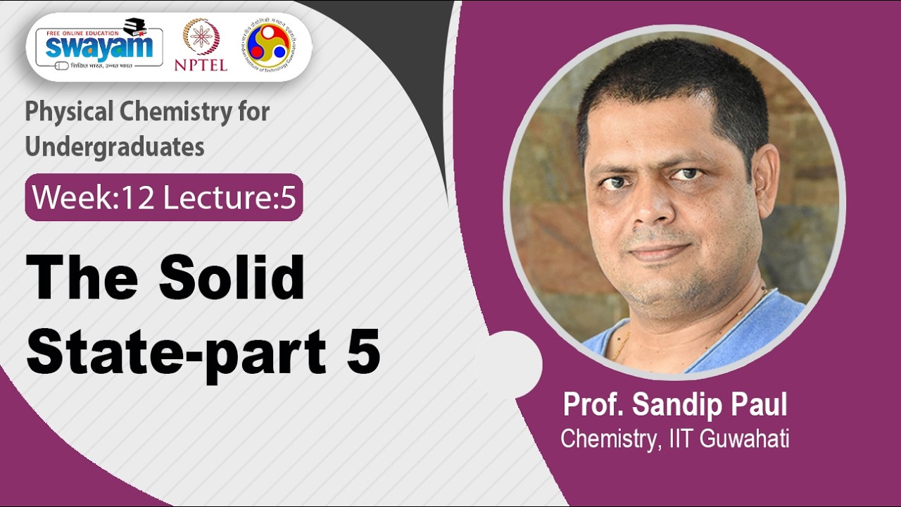 Lec-52: The Solid State-part 5