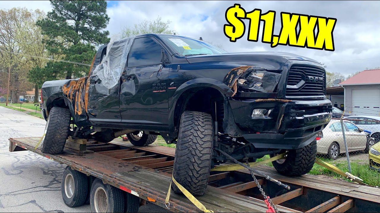 I Bought A Destroyed 2018 Dodge Ram 2500 For Cheap!