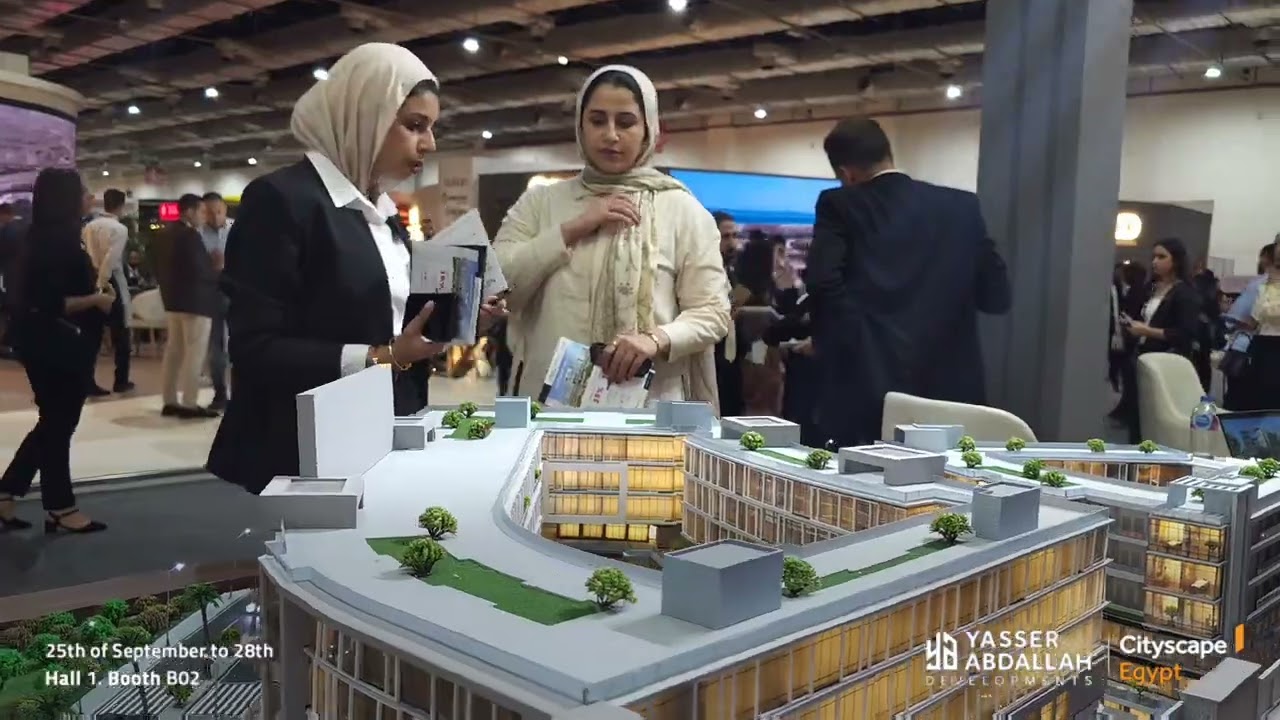 فعاليات اليوم الاول (25 سبتمبر 2024) لمعرض سيتي سكيب على جناح Yasser Abdallah Developments