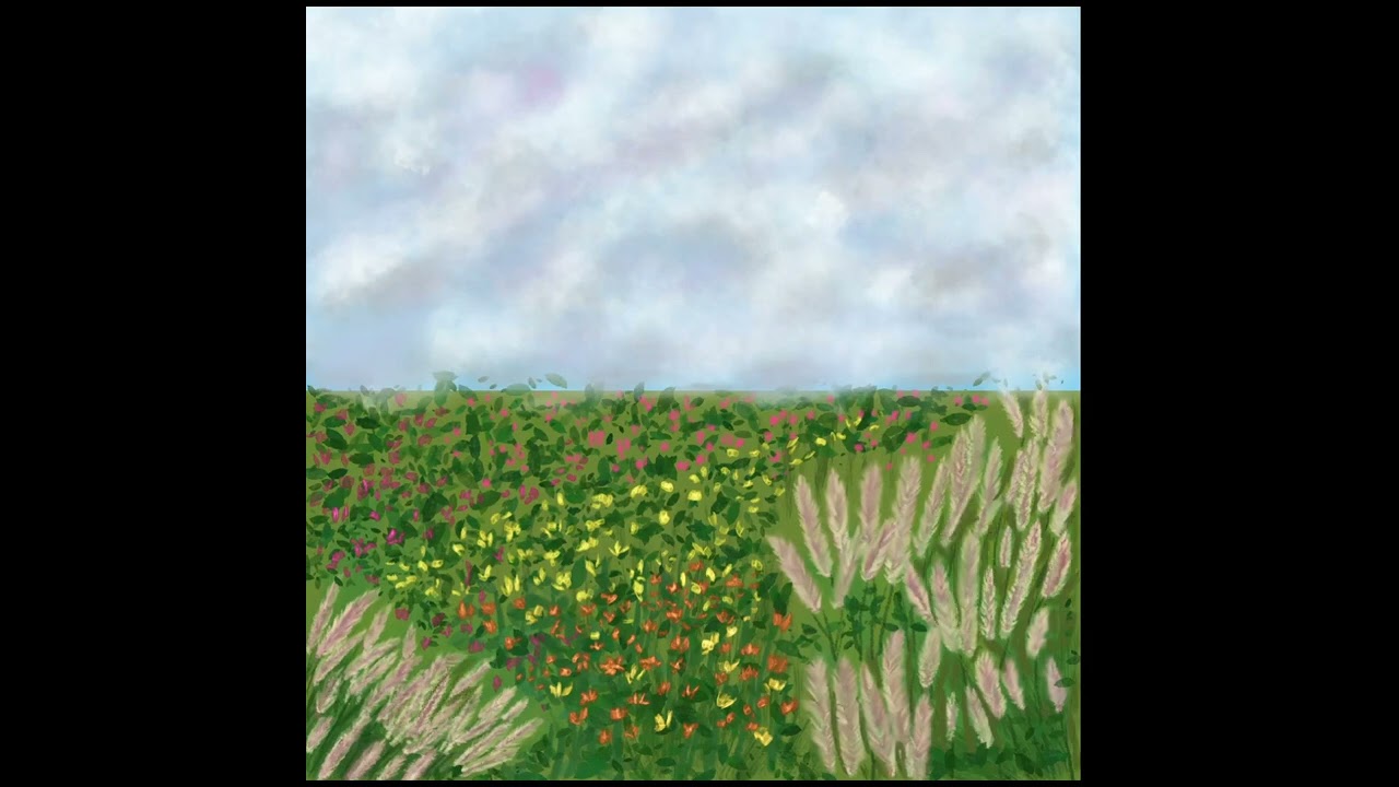 beautiful khaoyai forest view drawing with digital art@maceyartwork 