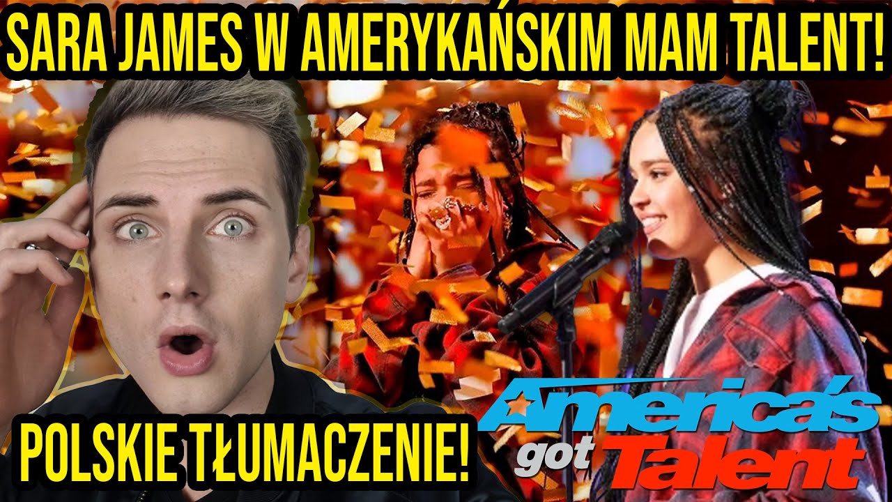 OCENIAM WYSTĘP SARY JAMES W AMERYKAŃSKIM MAM TALENT! 🔥 🎶