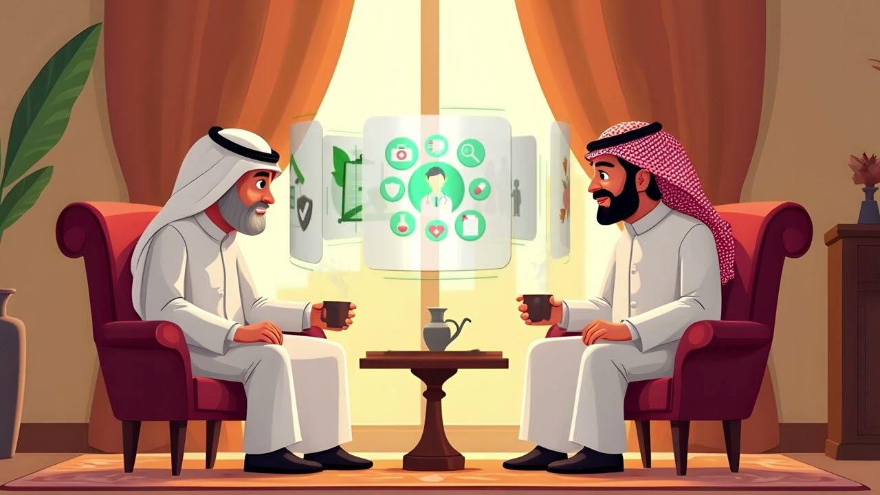 فيديو موشن جرافيك لرعاية كبار السن 