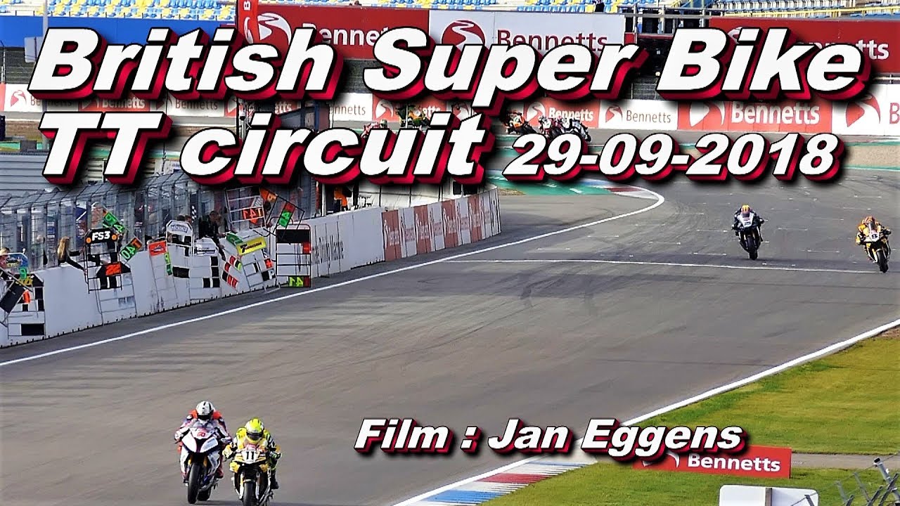 British Super Bike TT Circuit Assen 29 09 2018