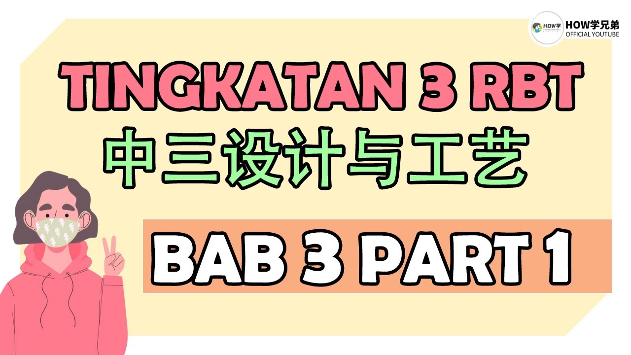 Reka Bentuk sebagai Instrumen Pemasaran (Part 1) | RBT Tingkatan 3 Bab 3 华语讲解 双语教学