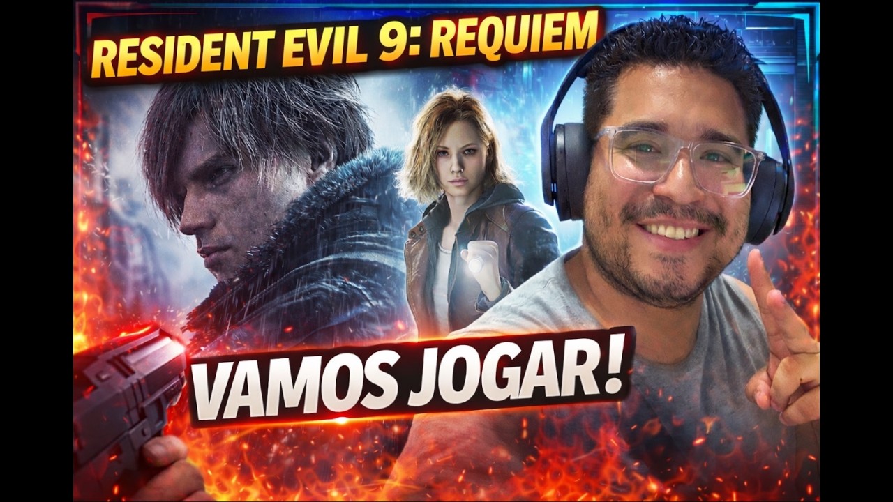 RESIDENT EVIL REQUIEM - O INÍCIO DE GAMEPLAY (PS5)
