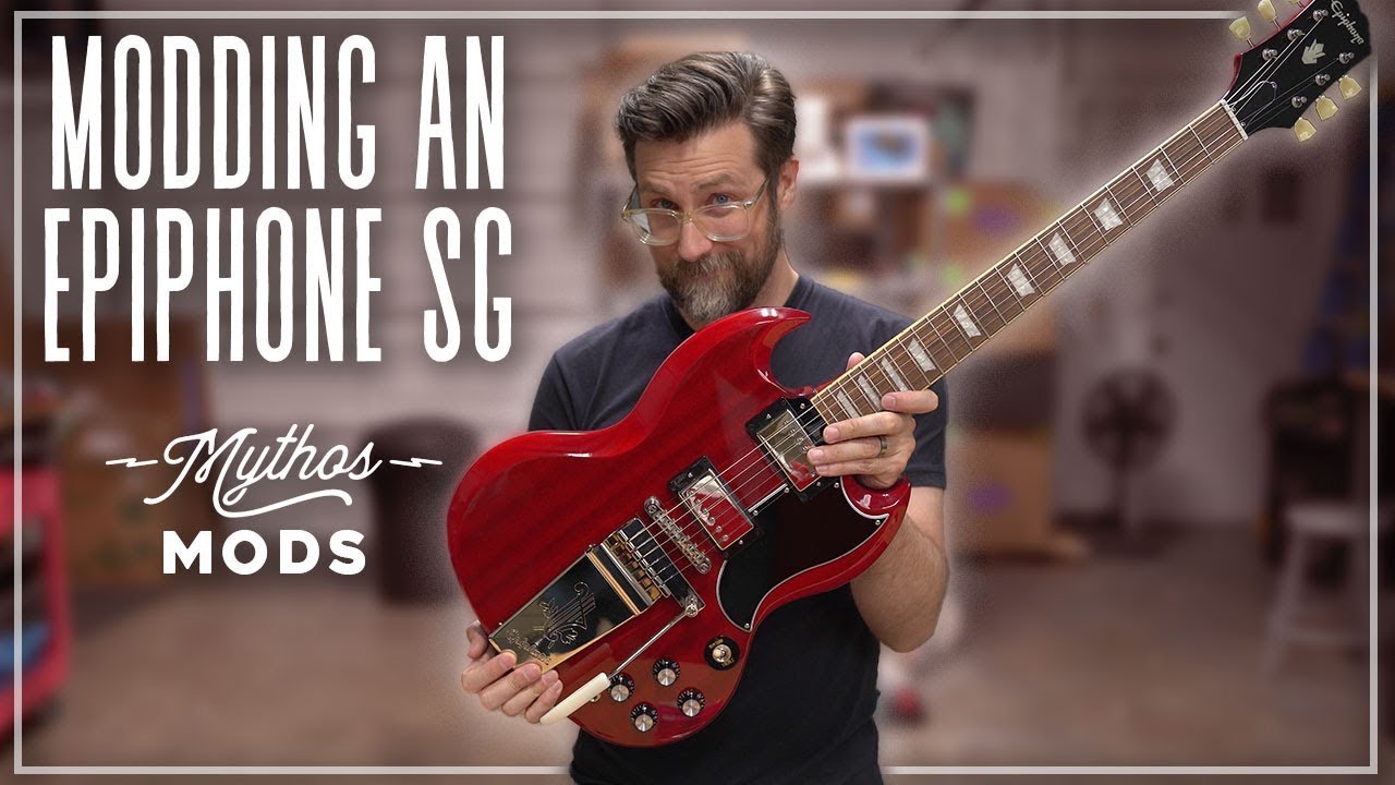 Modding an Epiphone SG Guitar | Mythos Mods