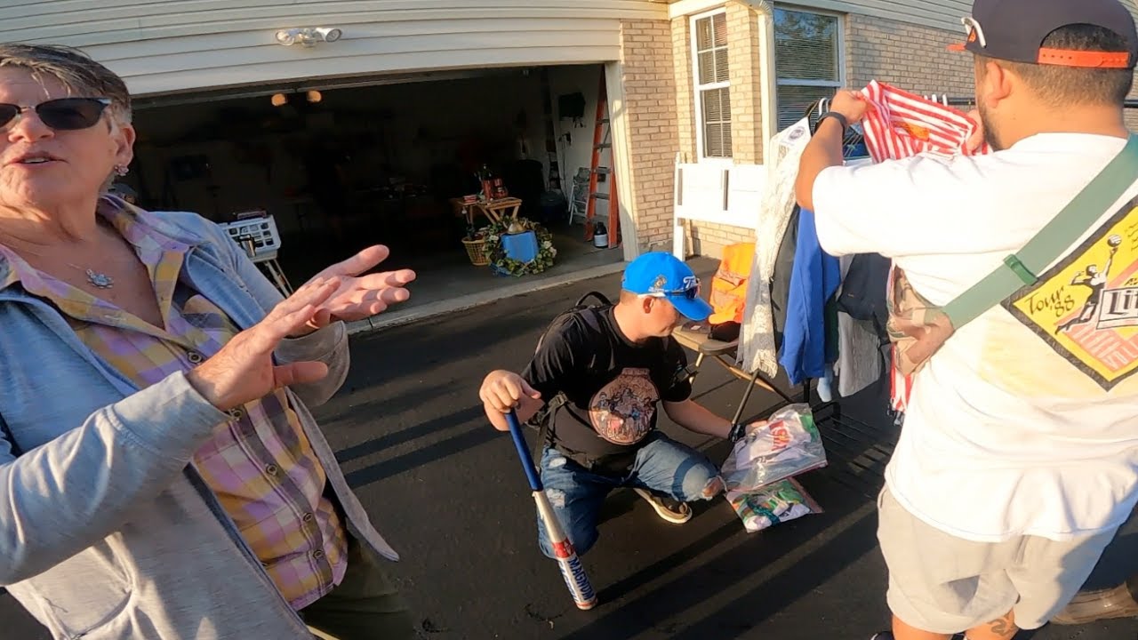 GARAGE SALE TRAGEDY MADE ME LEAVE THIS BEHIND
