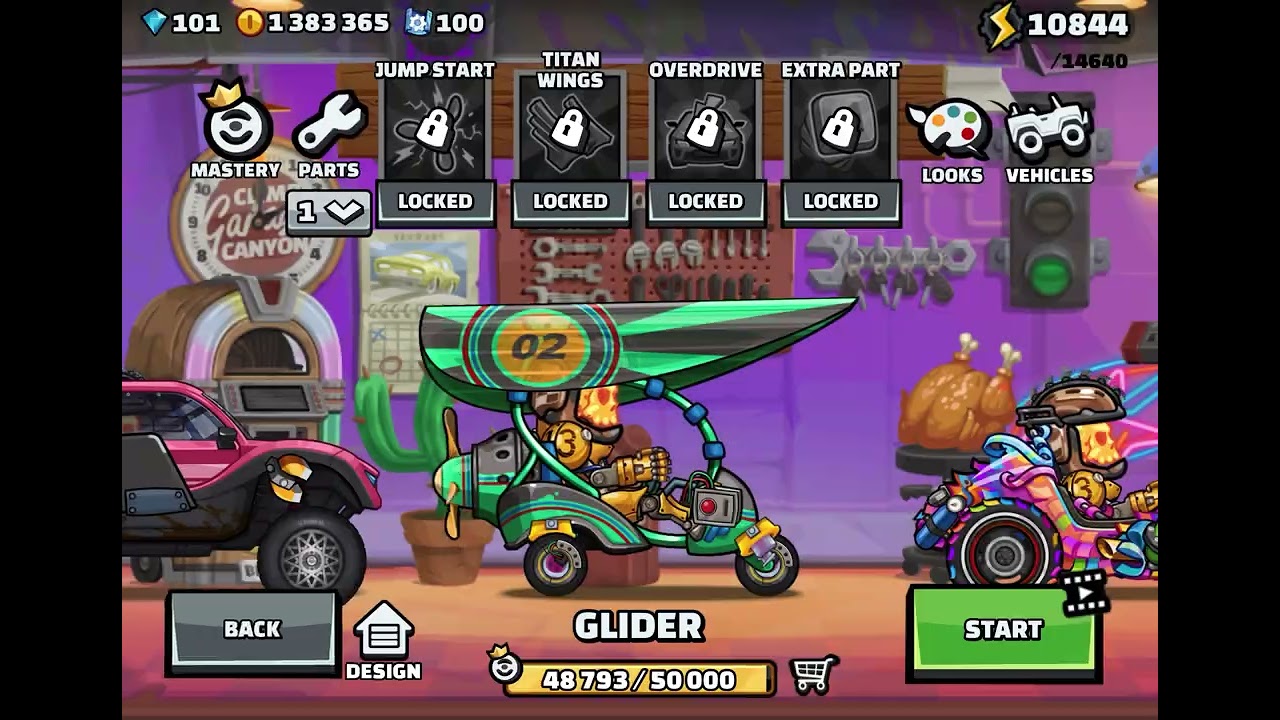 Unlocked 1st Mastery Upgrade For Glider