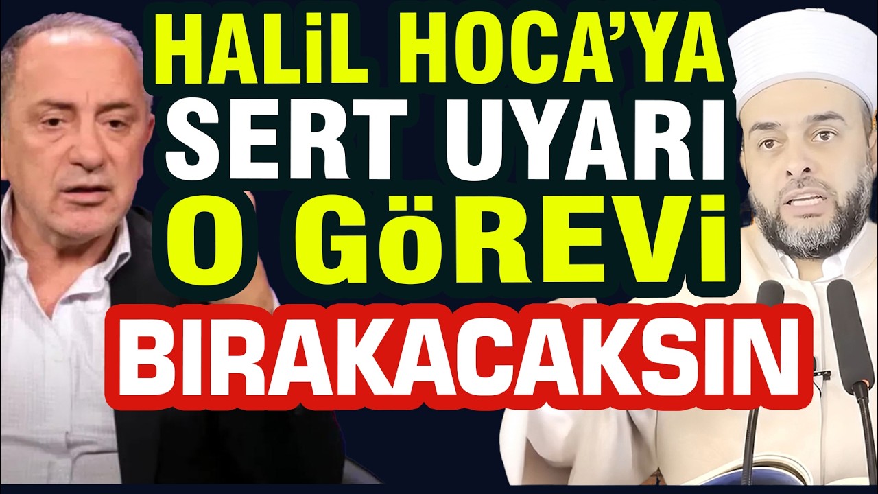 Halil Hoca'ya Sert Uyarı G&ouml;revi Bırakacaksın | Halil Konak&ccedil;ı Hoca
