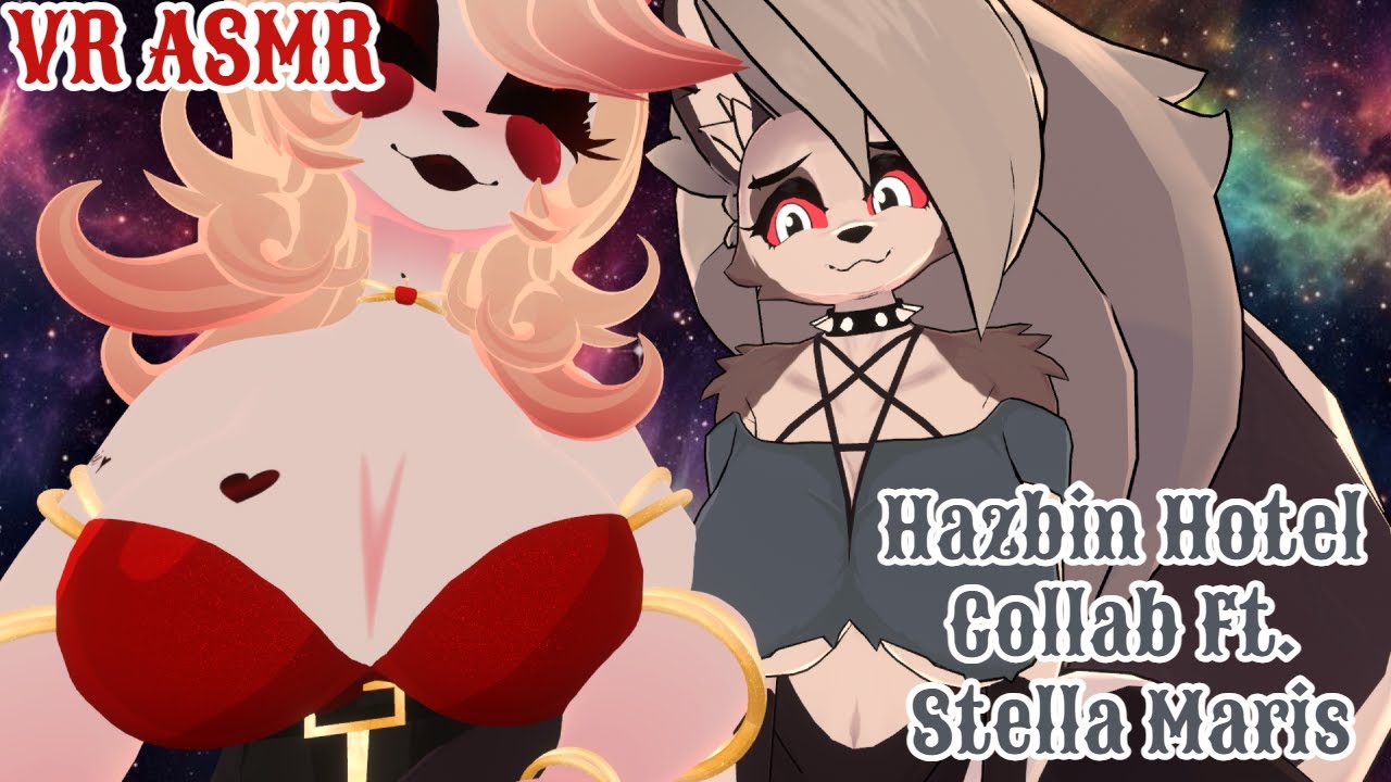【 💜VRCHAT💜】Collab With @StellaMarisVR  In Hazbin Hotel! Asmr Tingles Guaranteed【🤍ASMR🤍】