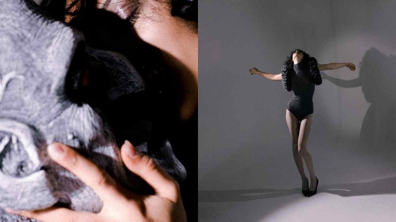 готическая темная фотосессия видеоблог