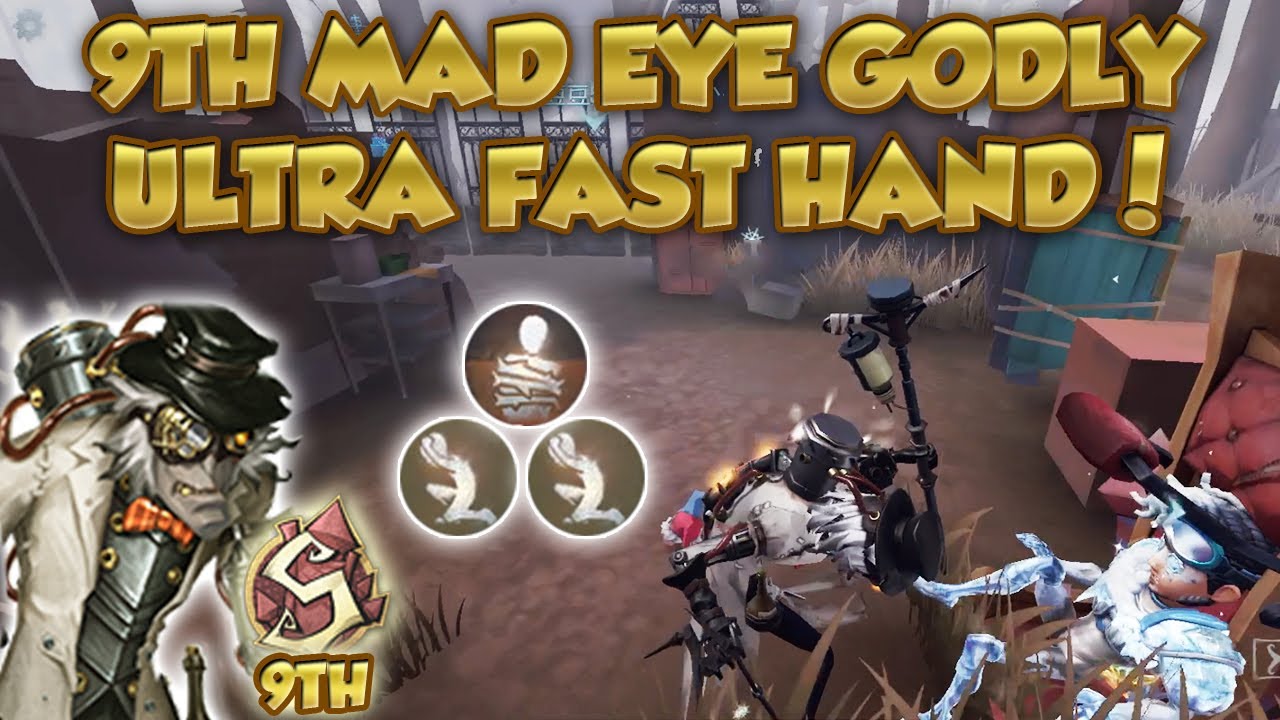 #35 9th Mad Eye Destroy Everyone From Afar in 3 Minutes! | Identity V | 第五人格 | 제5인격 | アイデンティティV