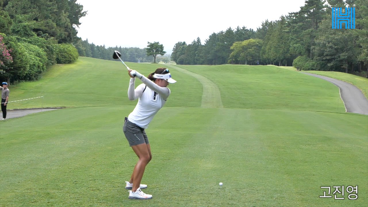 [슬로모션 챔피언 스윙!] LPGA 정확도 2위 고진영의 드라이버샷/ Jin Young Ko Driver Swing
