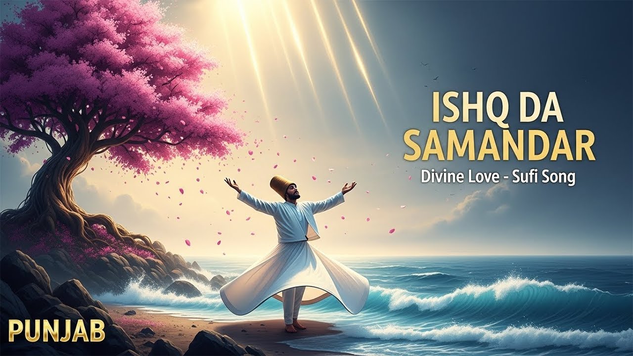 💫 Ishq Da Samandar Gehra | Soul-Touching Sufi Ishq Song | Rumi & Bulleh Shah Influence