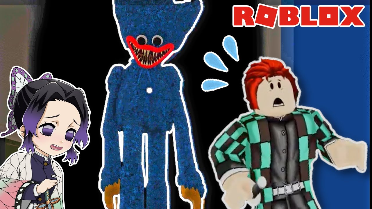 【鬼滅の刃】青いバケモノ「ハギーワギー」から逃げろ！ロブロックス版ポピープレイタイム【ROBLOX】【声真似実況】【ぱちしゅう】