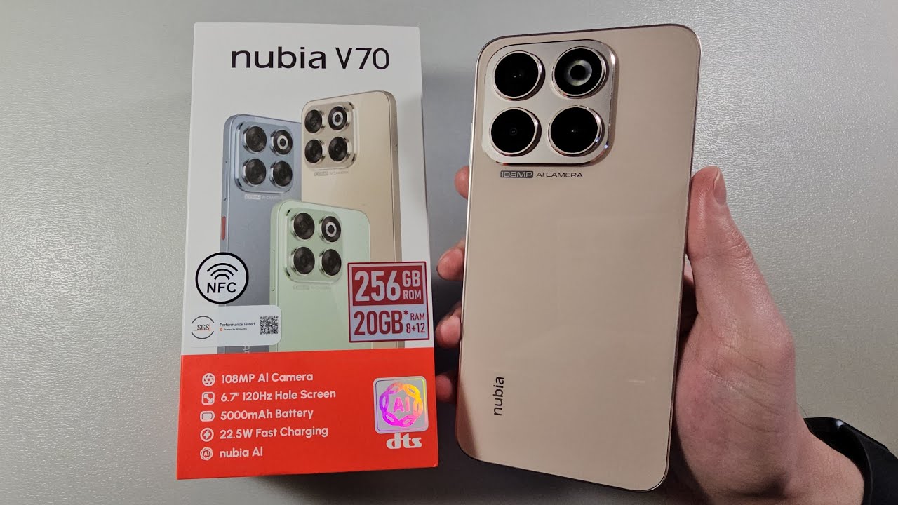 ОБЗОР Nubia V70 8/256GB ПЛЮСЫ И МИНУСЫ