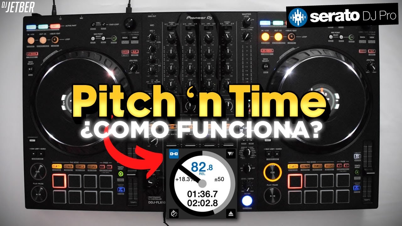 EL TONO PERFECTO! Pitch 'n Time de Serato DJ  | Como funciona.
