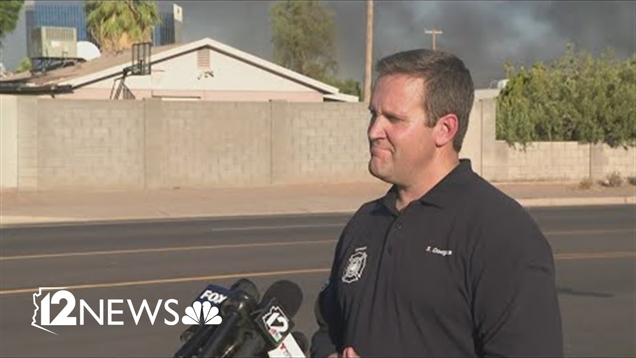 Phoenix Fire Department provides update on central Phoenix fire