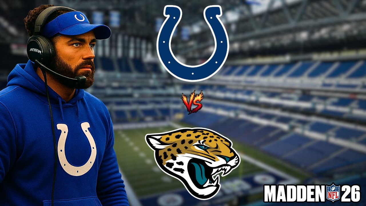 Colts Madden 26 $1,000 Online Franchise Divisional Playoff Game vs Jaguars