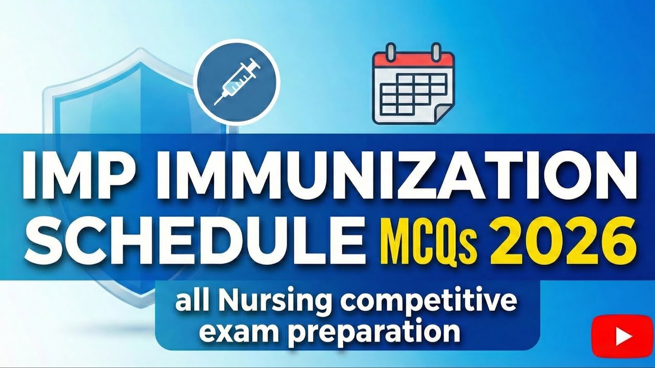 Top immunization schedule Mcqs | Important Nursing Mcqs | Top 40 vaccine Mcqs #immunization#vaccines