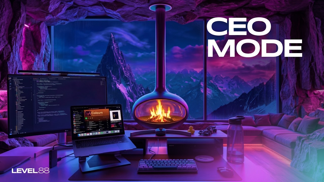 Future Garage Deep Work Music | Focus Room Environment | Level 88