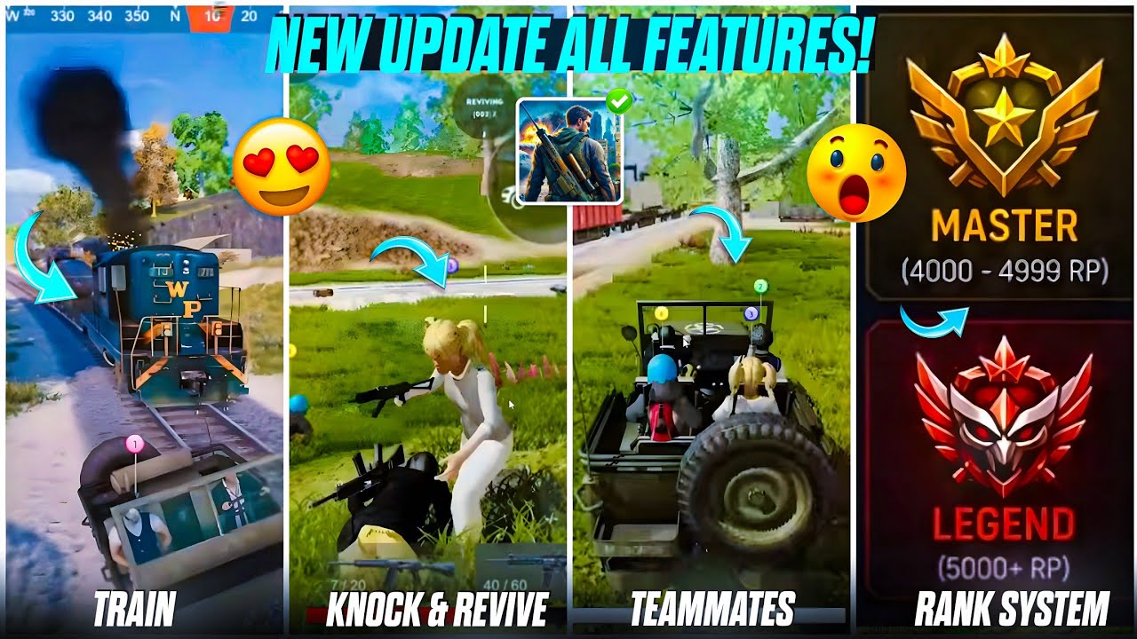 SUBR Biggest Update Ever! 🤯 New Train, AI Teammates, Knock & Revive & Rank System