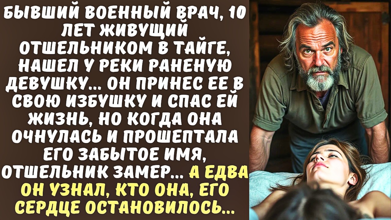 ОТШЕЛЬНИК спас в тайге РАНЕНУЮ девушку, а когда она пришла в себя и назвала его по ИМЕНИ...