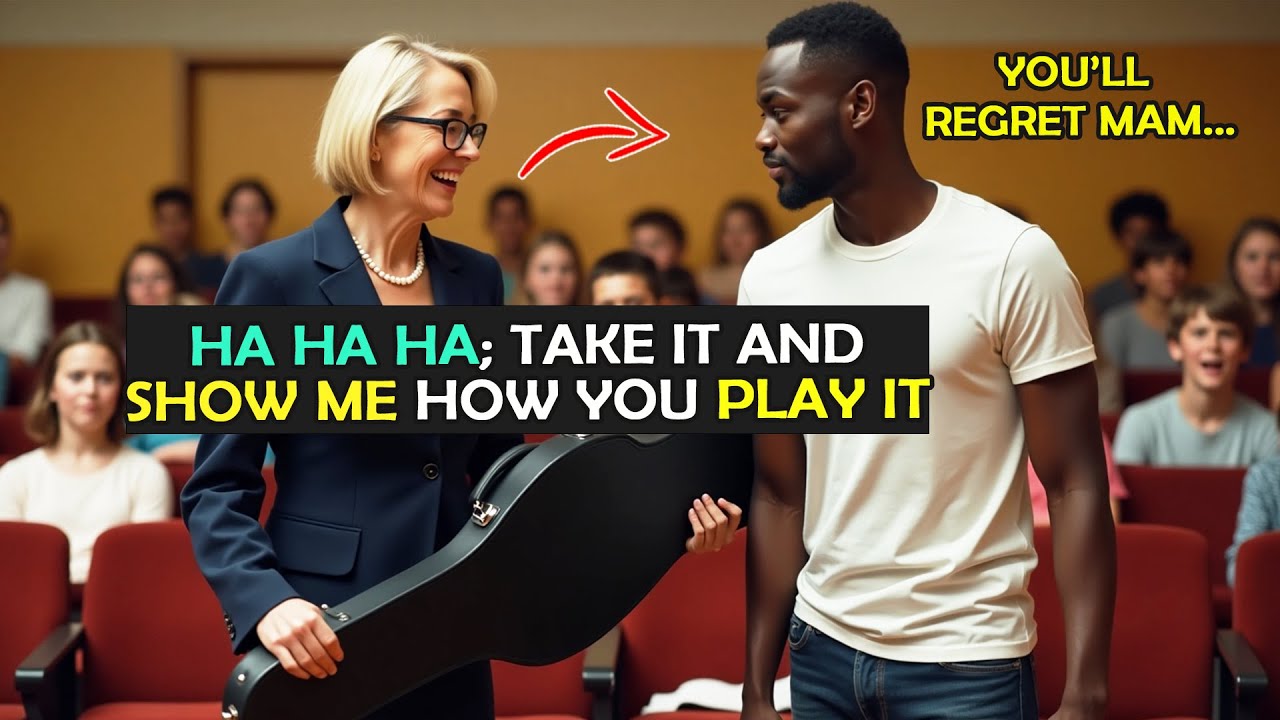 Principal told Black Student to Play Violin as a Joke—What Happened Next Shocked the Whole School!