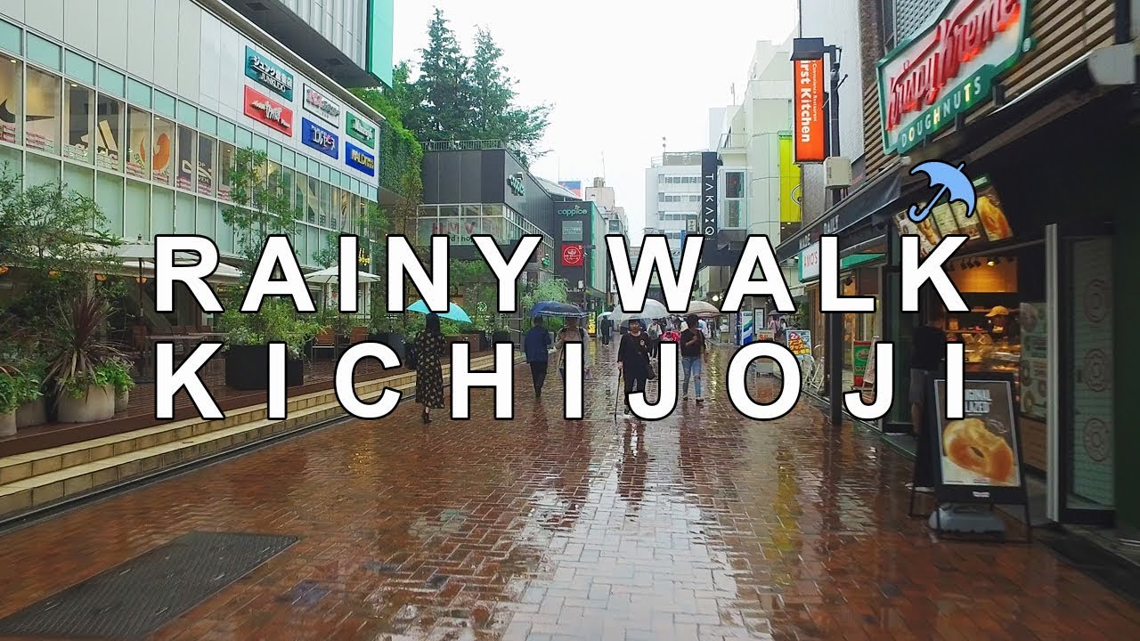 Rainy walk in Kichijoji 雨の吉祥寺散歩