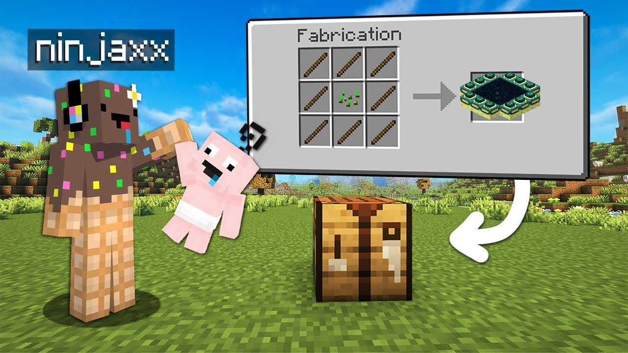 J'ai crée une version de Minecraft pour les Bébés.. (ultra cheat)