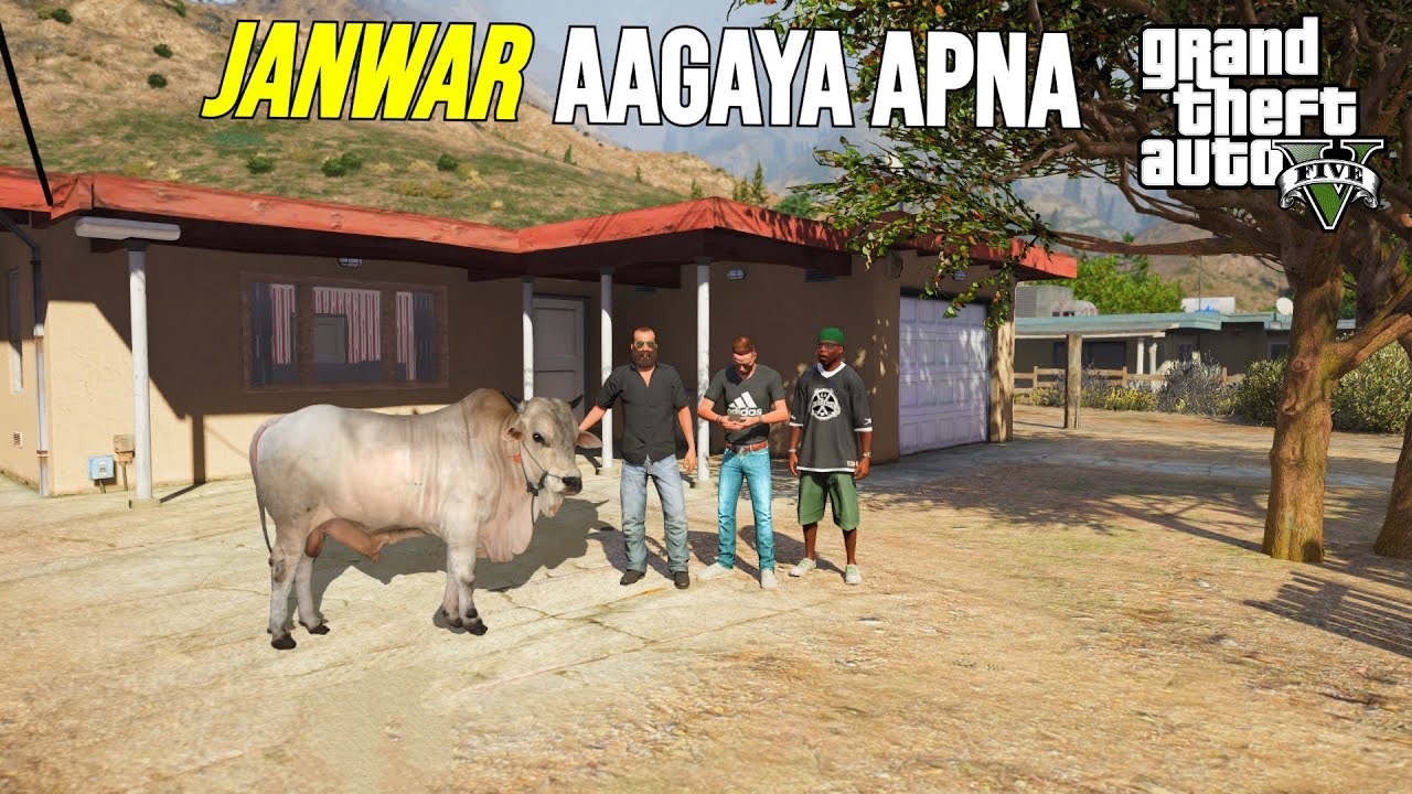 ASHRAF BHAI KA JANWAR! | FUNNY 'MANDI SERIES' BAKRA EID 2024 EPISODE 11 | GTA 5 MODS PAKISTAN