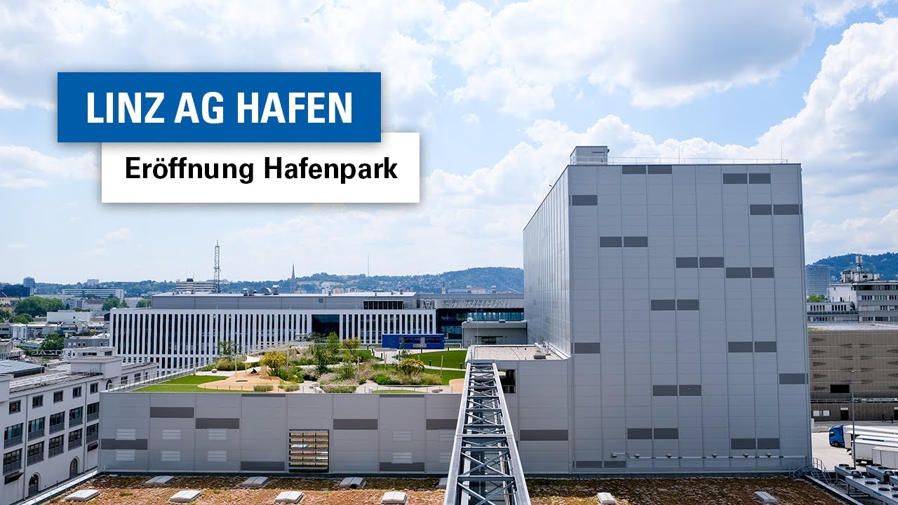 Der neue Hafenpark: Mehr Wirtschaft. Mehr Erlebnis. Mehr Stadt | Pressekonferenz der LINZ AG