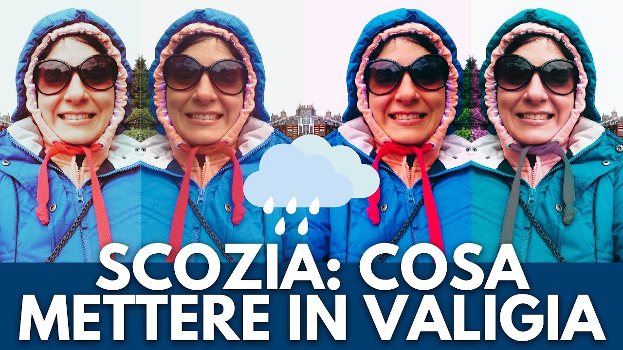 Cosa mettere in valigia per la Scozia? | Cosa portare in viaggio a Edimburgo? CONSIGLI DI VIAGGIO #2
