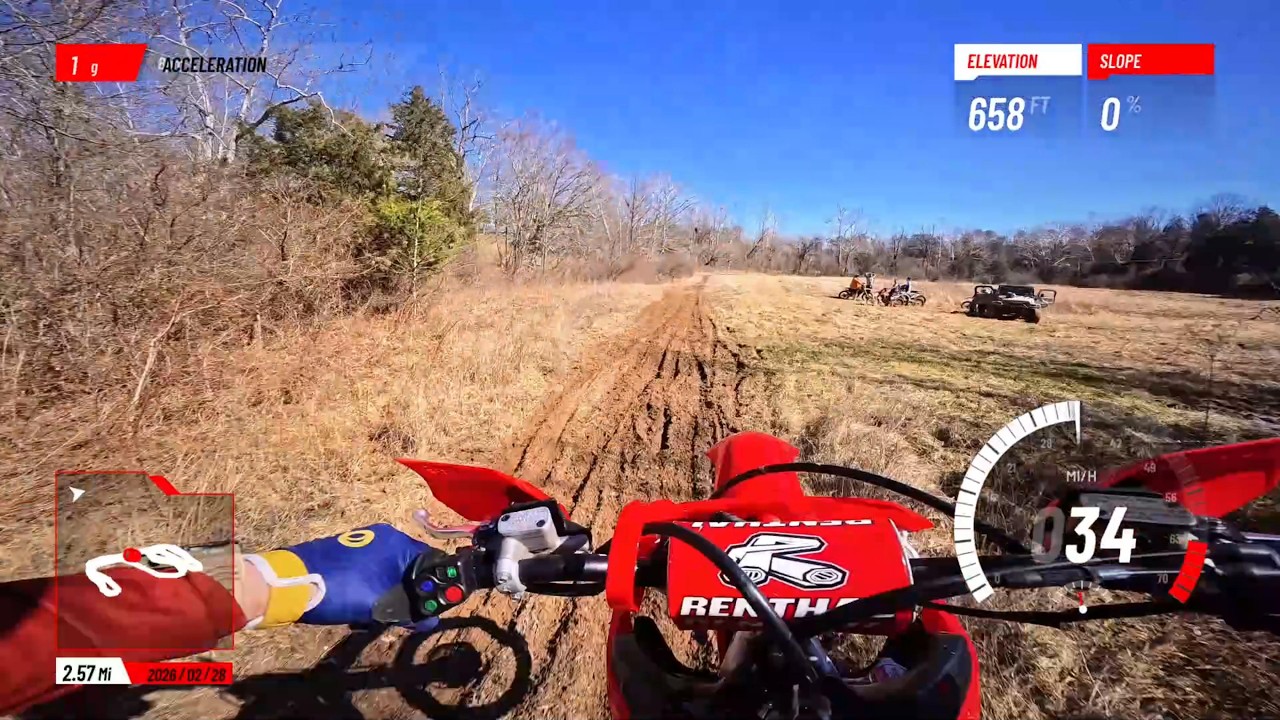 Наконец-то мне удалось протестировать Honda CRF450R / RX 2025/2026 года! (Ride Red) @insta360moto...